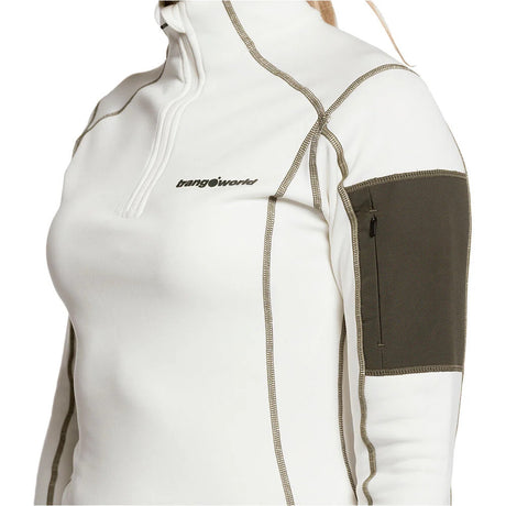 POLO TERMICO PARA MUJER COLOR CRUDO MARCA TRANGO 2