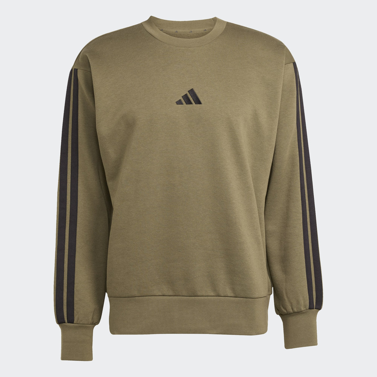 SUDADERA CUELLO CAJA PARA HOMBRE MARCA ADIDAS COLOR KAKI 2
