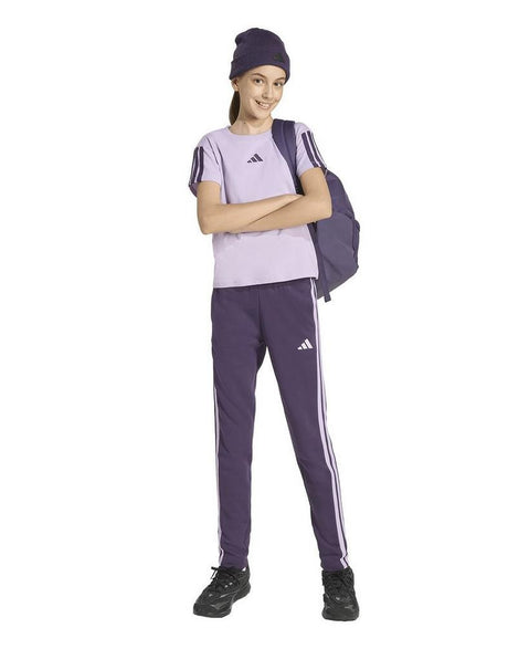copia de CAMISETA 1/2 CREMALLERA DEPORTIVA PARA NIÑA DE MARCA ADIDAS COLOR LILA MALVA 1