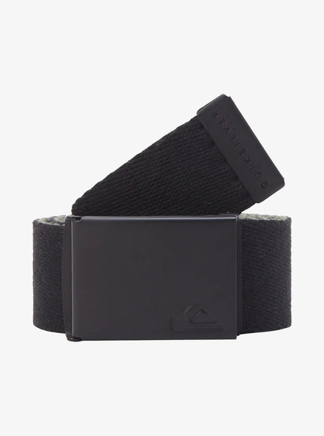 CINTURON REVERSIBLE DE QUIKSILVER NEGRO/KAKI 1