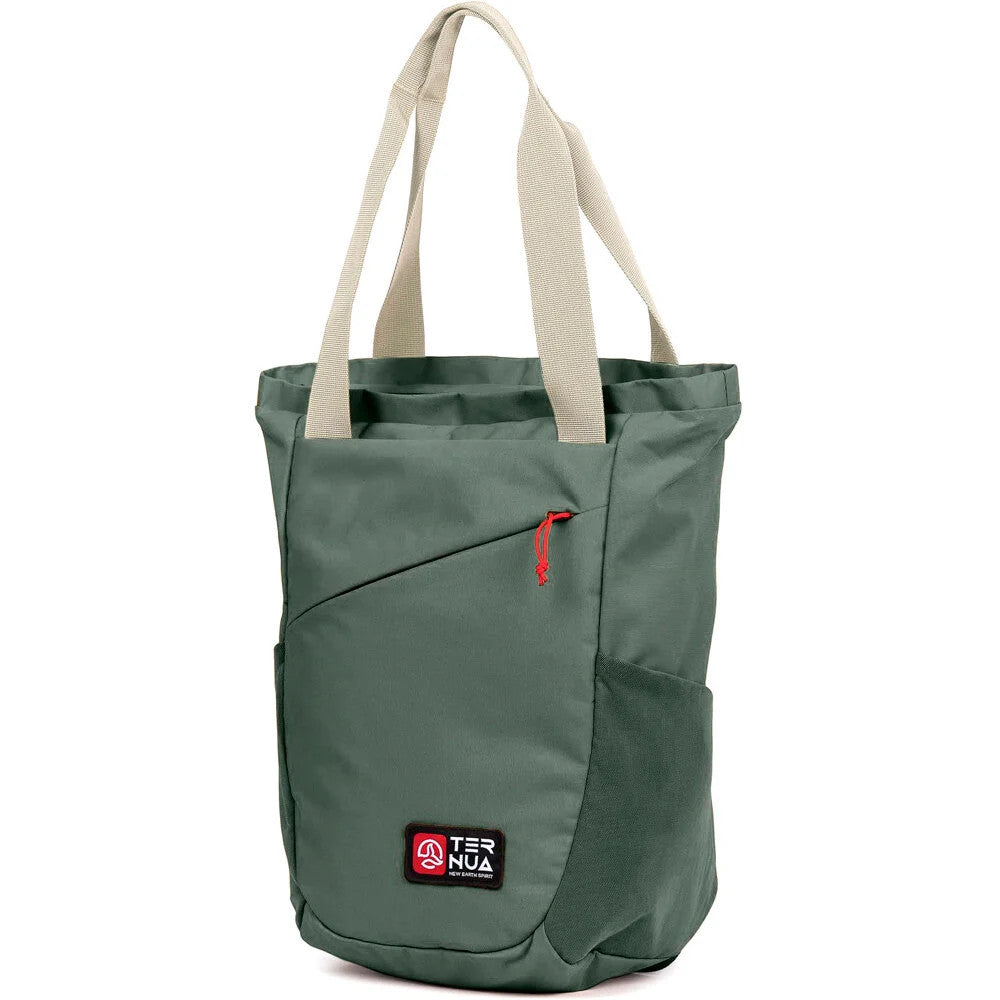 BOLSA MOCHILA TERNUA CORDURA TOTE COLOR VERDE KAKI 1