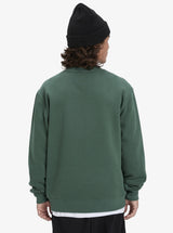 SUDADERA CHICO QUIKSILVER VERDE BOTELLA CUELLO REDONDO 2