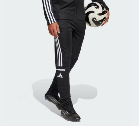 PANTALON DE CHANDALL DE NIÑO MARCA ADIDAS, ESTRECHO. COLOR NEGRO 1
