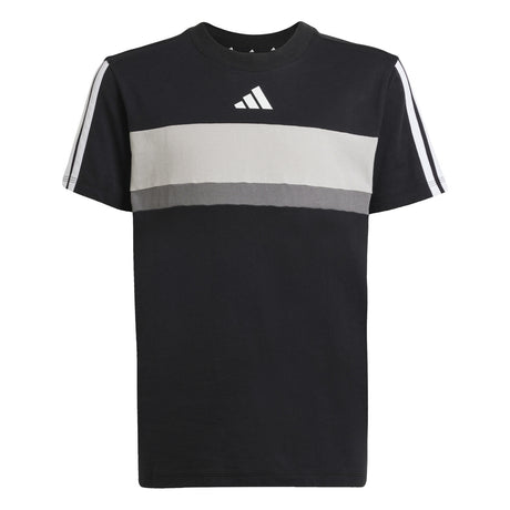 CAMISETA PARA NIÑO ALGODON NEGRA CONJUNTO ADIDAS NGRO 2