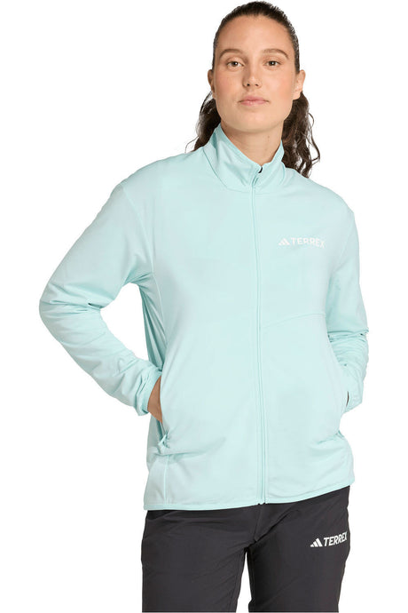 CHAQUETA FINA ADIDAS TERREX TURQUESA 1