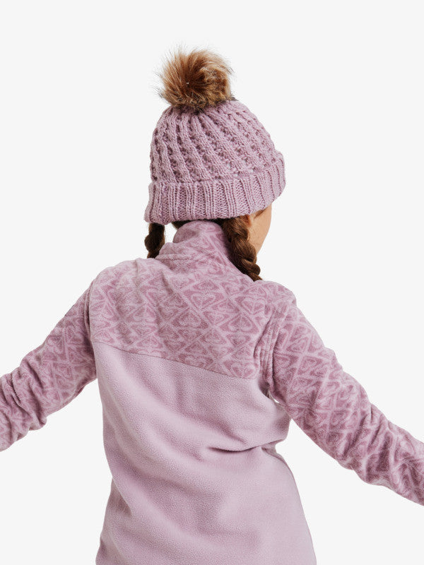 GORRO LANA POMPOM PELO NÑA 2