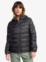CAZADORA TIPO PLUMI NGR LISO TXANO ROXY´25 1
