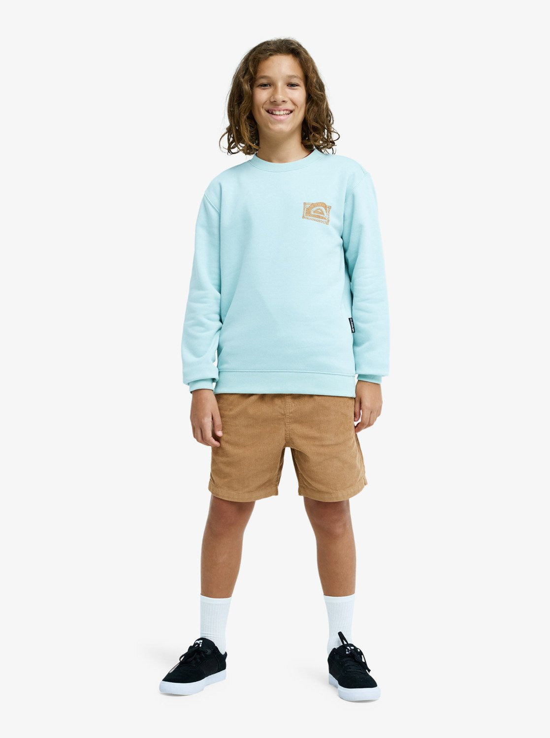 SUDADERA C/CAJA TURQUESA´26 MARCA QUIKSILVER 1