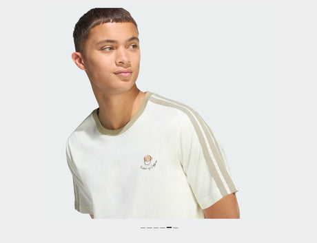 CAMI C ALGODN RETRO BEIG/RYAS CAFE MARCA ADIDAS 2