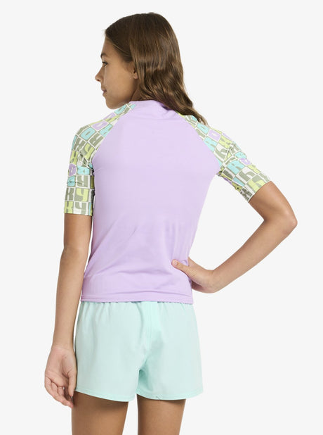 SHORT ELASTICOS NÑA TURQUESA 2