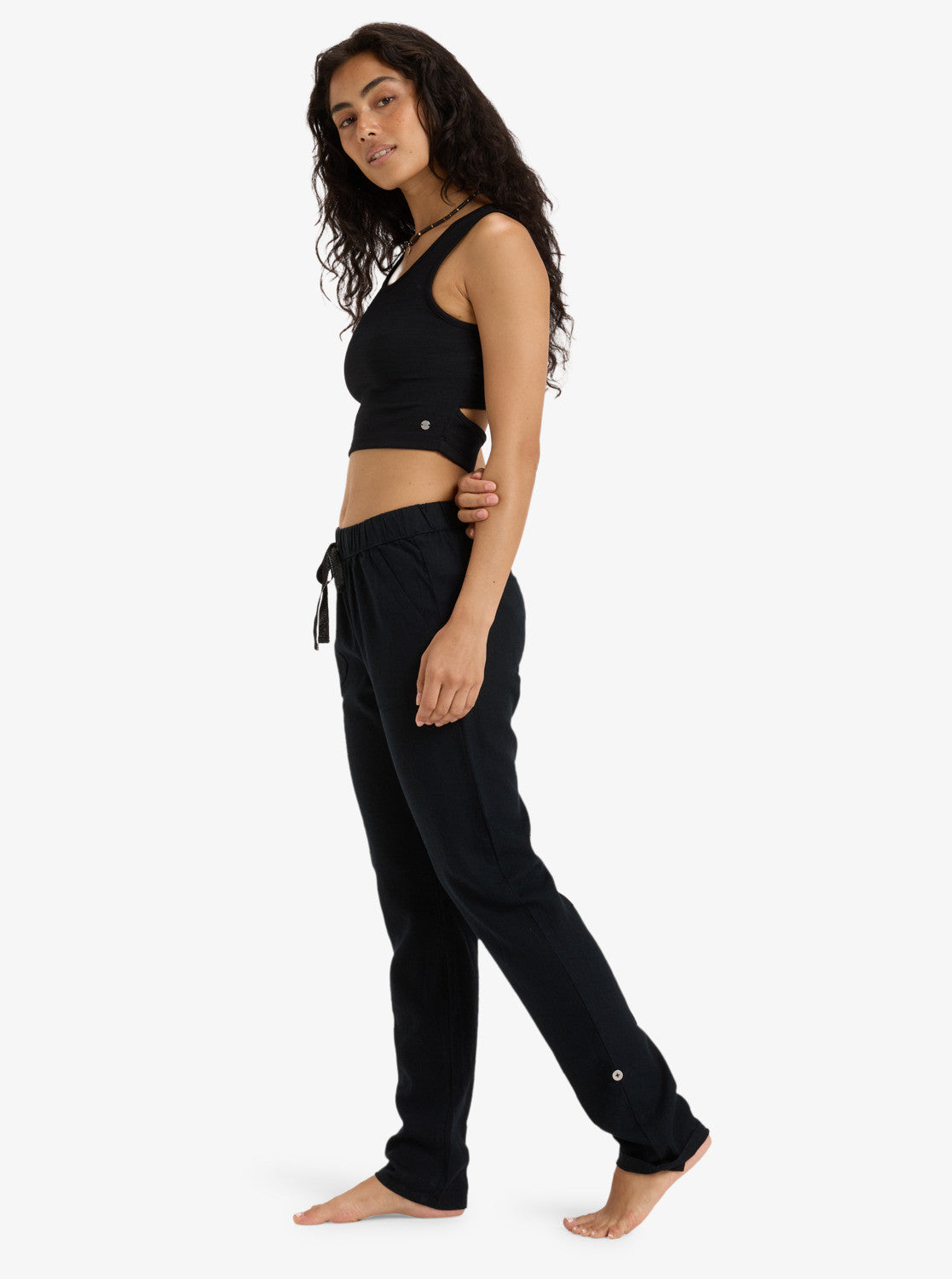 PANT TIPO LINO SRA NGR´26 1