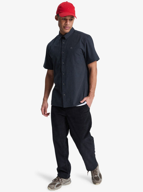 CAMISA MANGA CORTA TIPO LINO SR QUIK MARCA QUIKSILVER 1