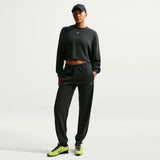 PANTALON DE CHICA ANCHO ALGODON FINO NIKE TERRY TIRO MEDIO 1