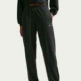 PANTALON DE CHICA ANCHO ALGODON FINO NIKE TERRY TIRO MEDIO 2