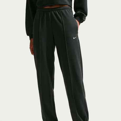 PANTALON DE CHICA ANCHO ALGODON FINO NIKE TERRY TIRO MEDIO 2