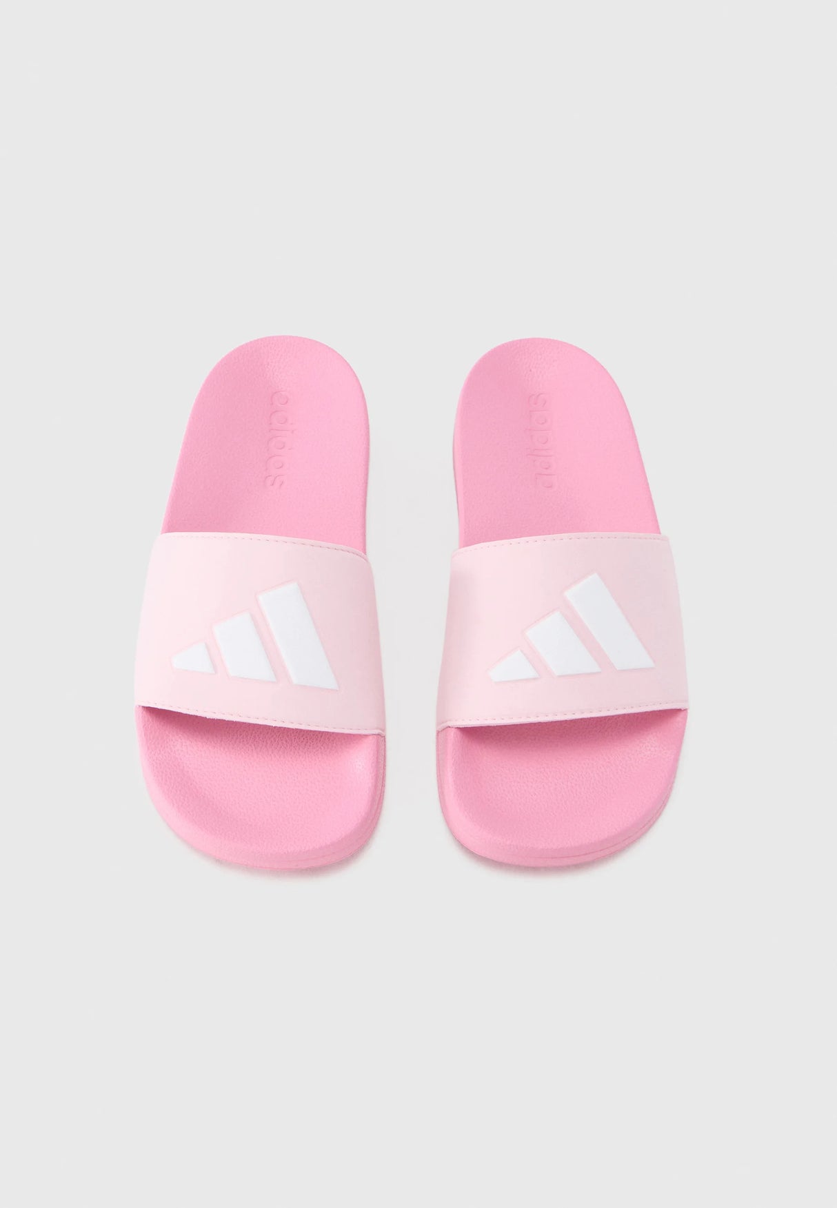 CHANCLA ADILETTE AQUA ROSA LOGO 1