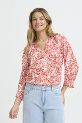 Blusa flores Fransa