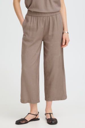 Pantalones FRJETT marron Fransa