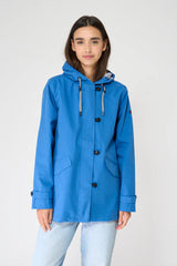 GABARDINA BATELA AZUL ALGODÓN 2