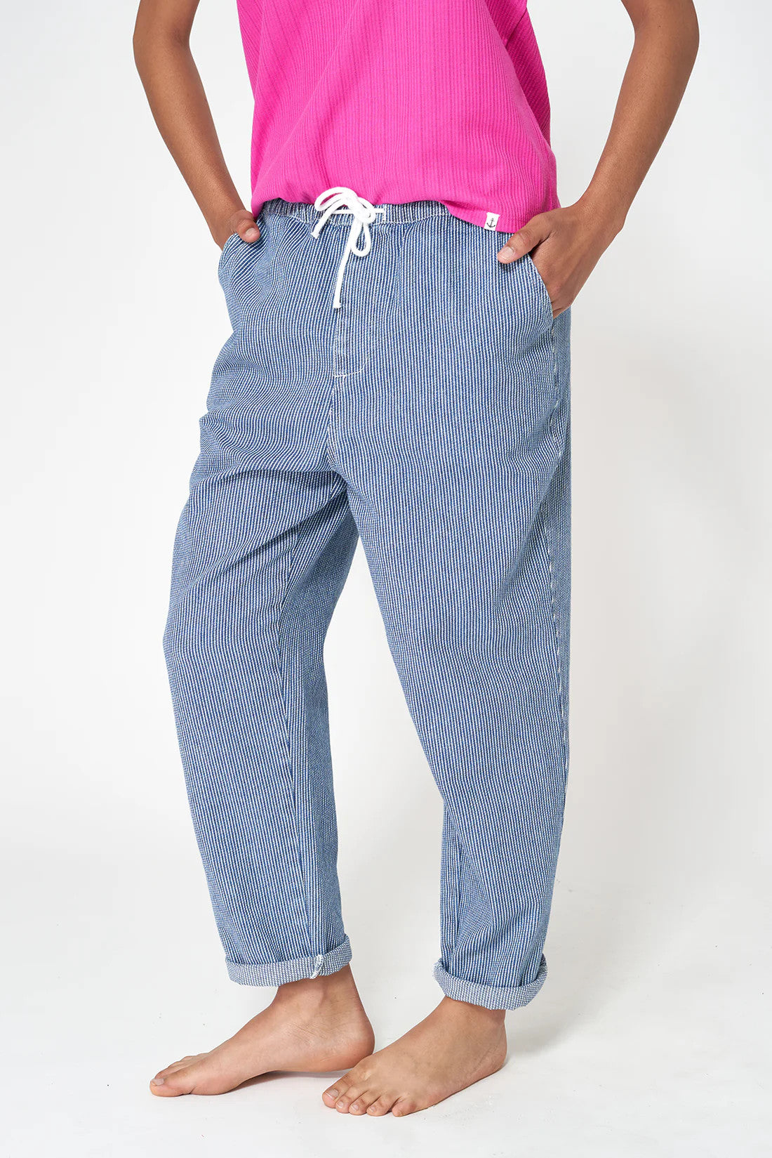 PANTALON BATELA DENIM RAYAS 2