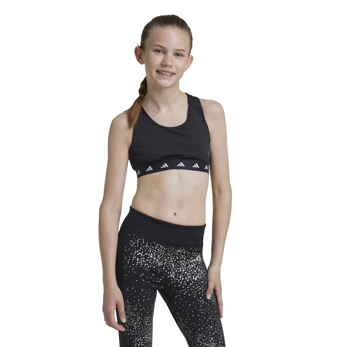 TOP DEPORTIVO JGPOWERBRA NEGRO 1