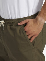BEACH PANTALON PARA HOMBRE CINTURA DEGOMA KAKI MARRON 2