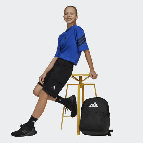 BERMUDA ADIDAS ALGODON BOLSILLO CARGO LATERAL COLOR NEGRO 2