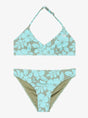 BIKINI DEPORTIVO FLORES VERDE ROXY 1
