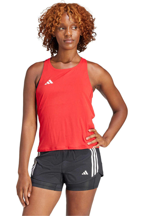 CAMISETA TECNICA ADIDAS ADIZERO ROJO 1