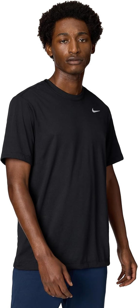 CAMISETA TRASPIRABLE NIKE PARA HOMBRE COLOR NEGRO 1