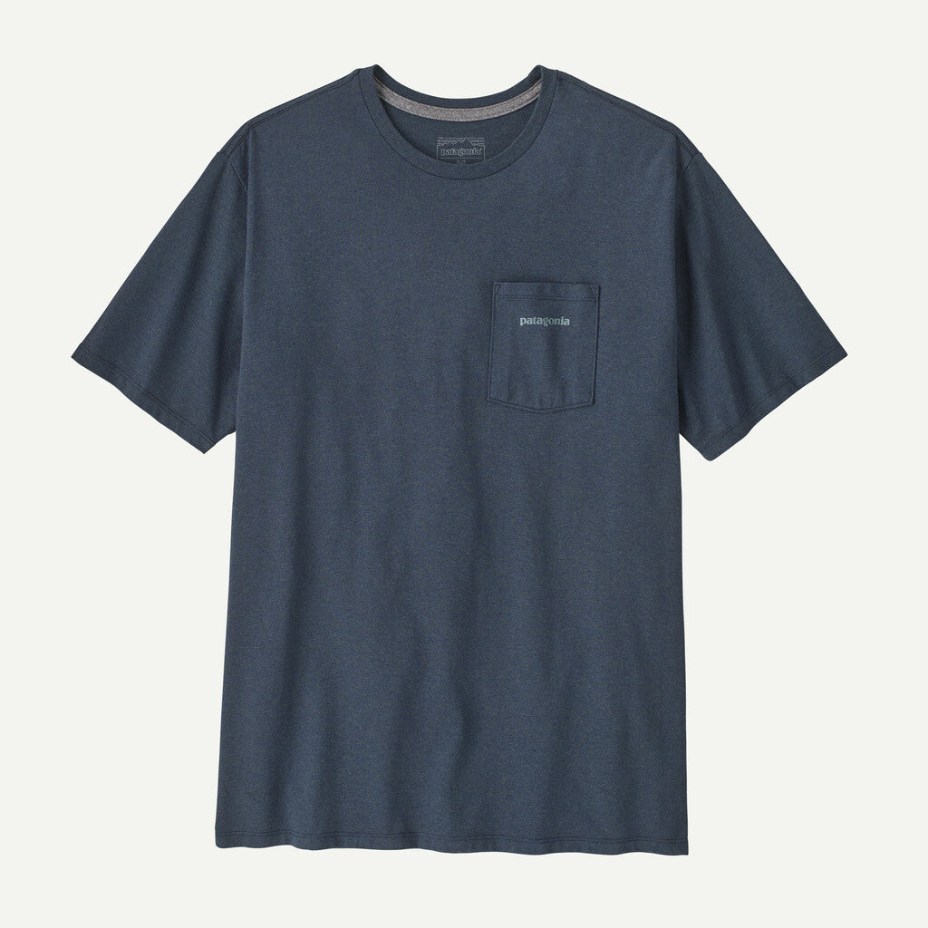 CAMISETA PATAGONIA LOGO POCKET MNO 1
