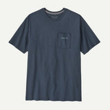 CAMISETA PATAGONIA LOGO POCKET MNO 1
