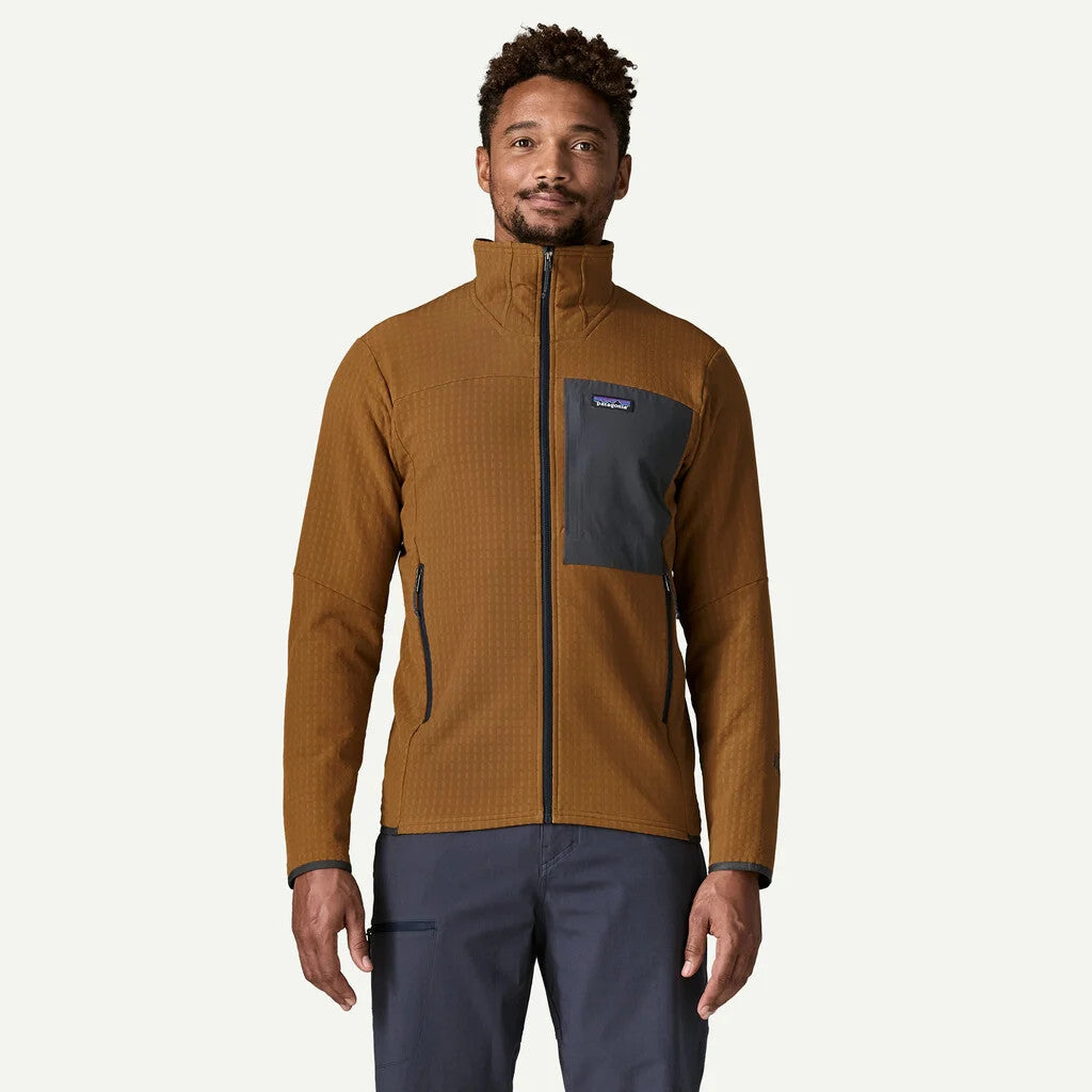 CHAQUETA ELASTICA PATAGONIA TECHFACE OCRE 1