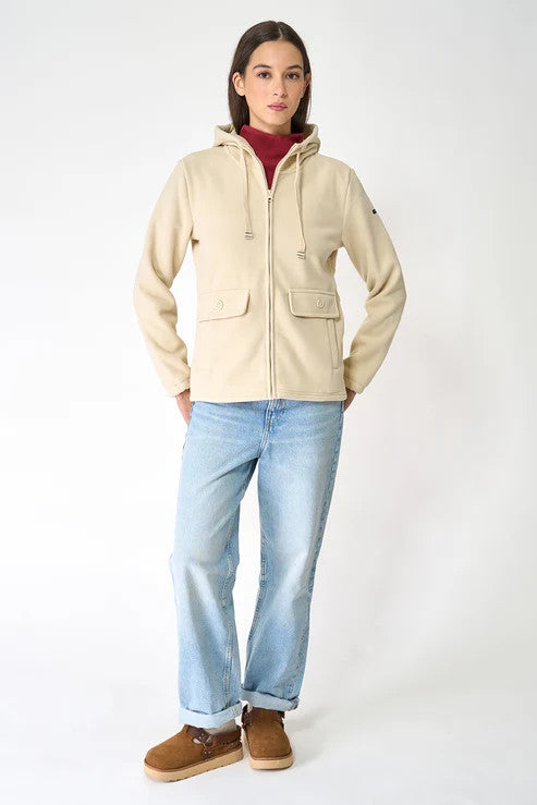 CHAQUETA POLAR CAPUCHA MUJER 1