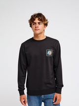 SUDADERA QUIKSILVER VIBES CUELLO CAJA NGR 2
