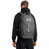 MOCHILA UA HUSTLE 6.0 GRIS 2