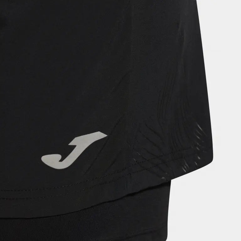 SHORT+MALLA SRA NGRO JOMA RUNNING 2
