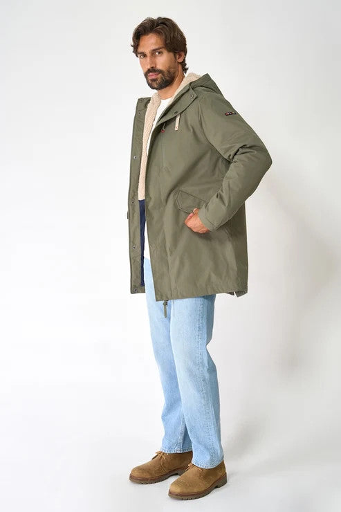 ABRIGO BATELA ALGODÓN 100% IMPERMEABLE 1
