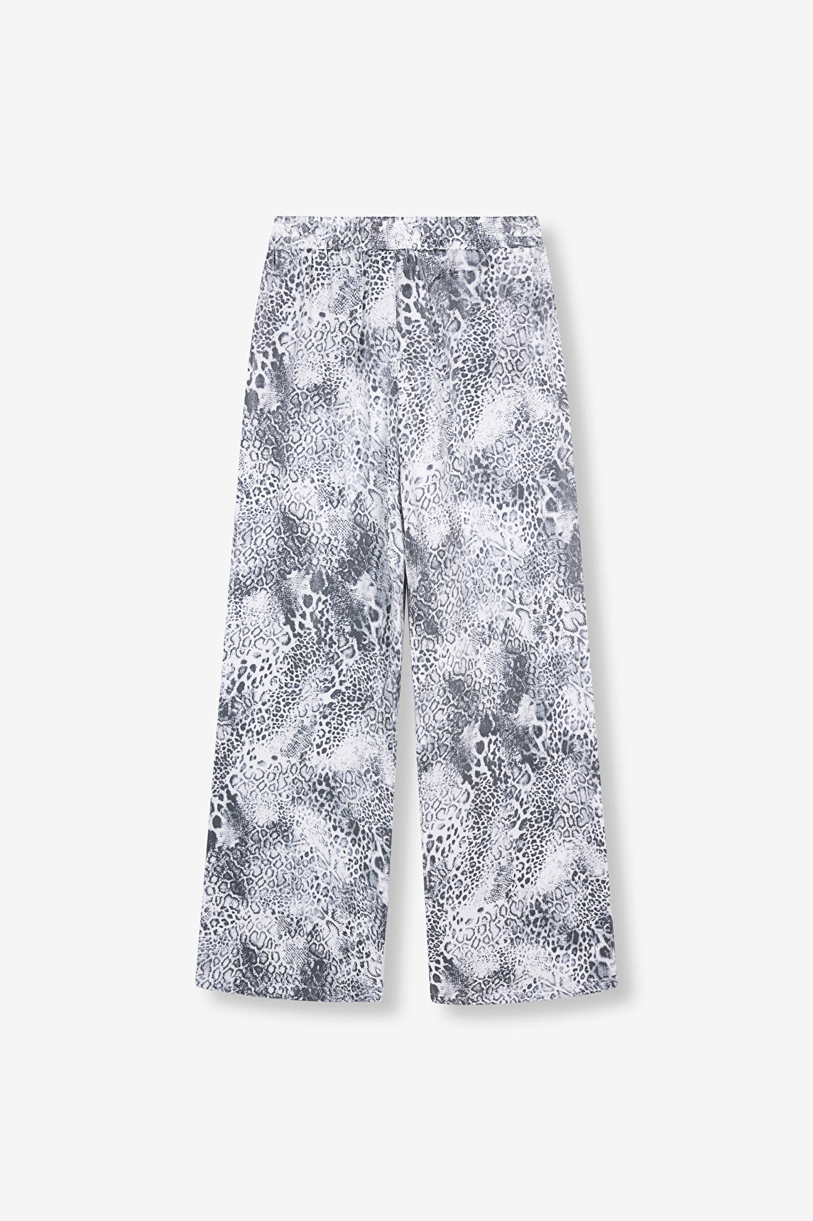 MAISON HOTEL PANTALON ANCHO PRINMT ANIMAL GRIS