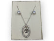Conjunto collar árbol vida acero 2 1