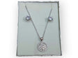 Conjunto collar árbol vida acero 3 1
