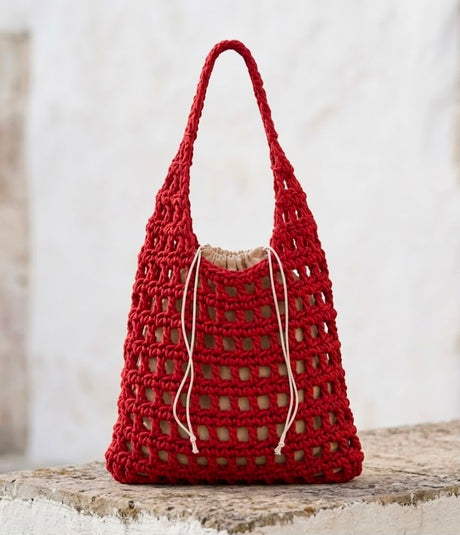 bolso tote de hombro tejido trenzado 1