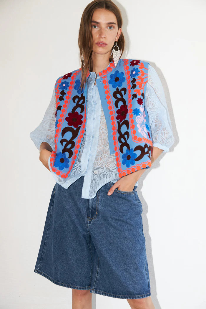 CHALECO MULTICOLOR LOLLYS LAUNDRY 1
