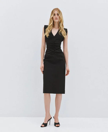 VESTIDO ESCOTE PICO 1
