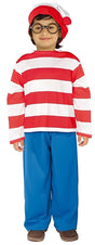 Disfraz de Wally Dónde está Wally para niño 1