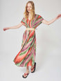 VESTIDO MIDI MULTICOLOR LOUIZON 1