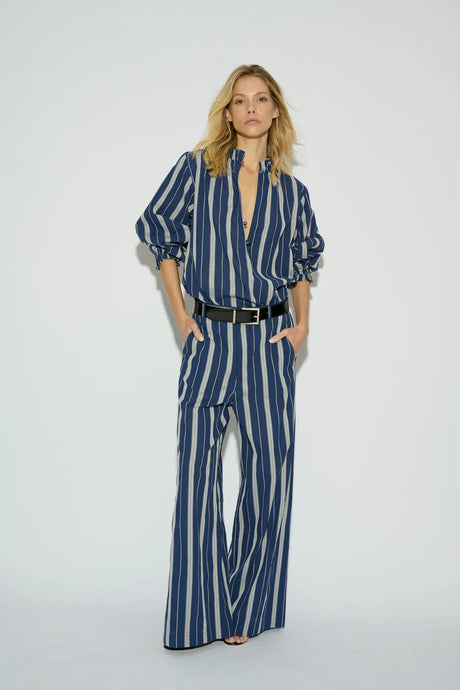 PANTALÓN ALMU RECTO RAYAS NAVY 1
