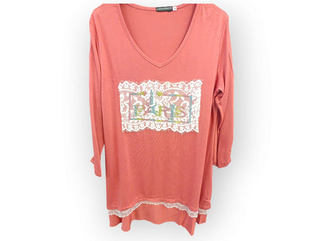 Camiseta encaje Paris 1