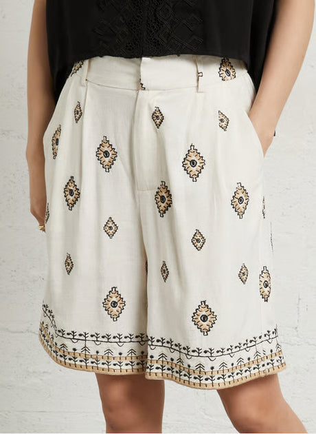 PANTALON CORTO LINO 1