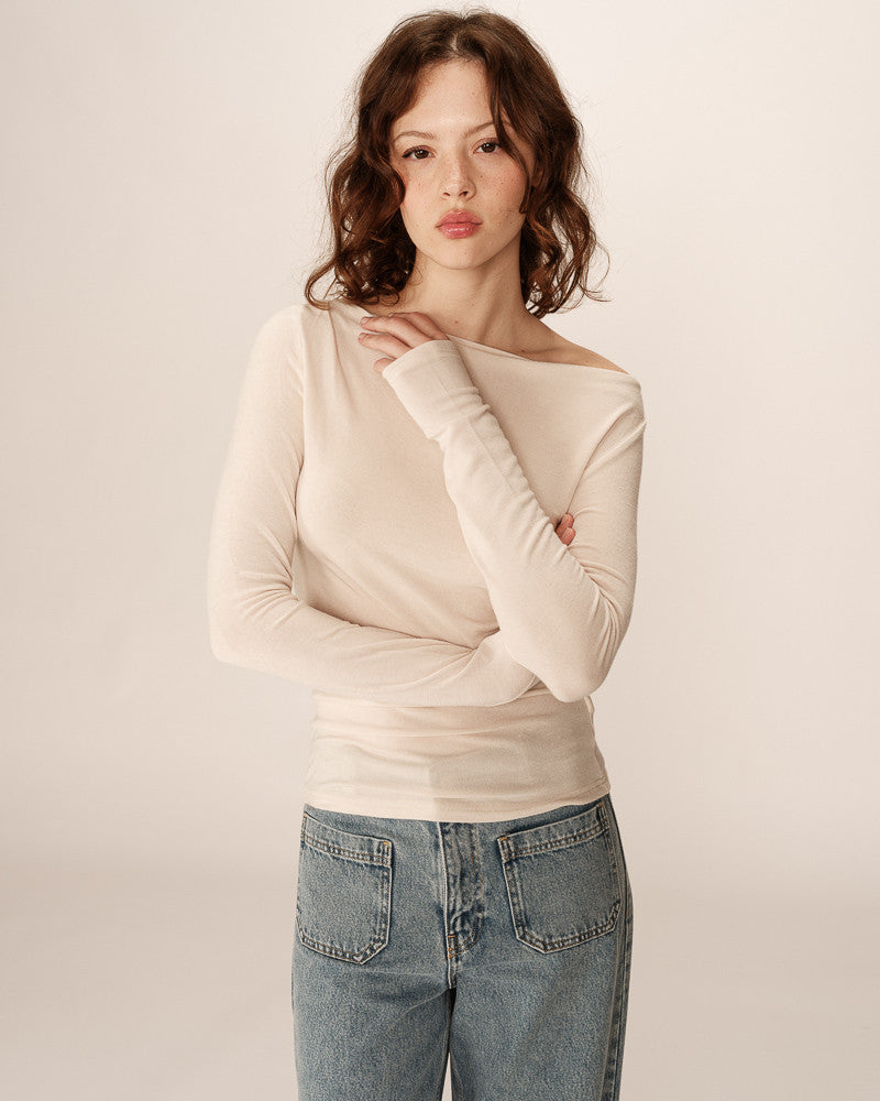 Camiseta Ponti, beige 1